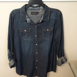 Denim shirt